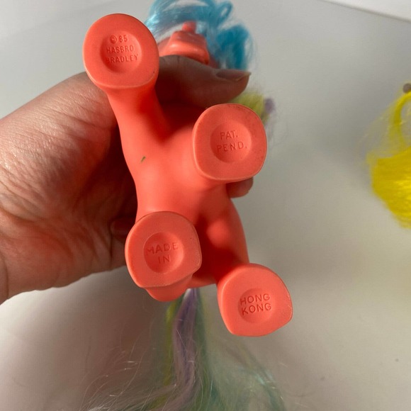 Hasbro Toys Vtg 8s Lot My Little Pony Sherbert Boysenberry Newborn